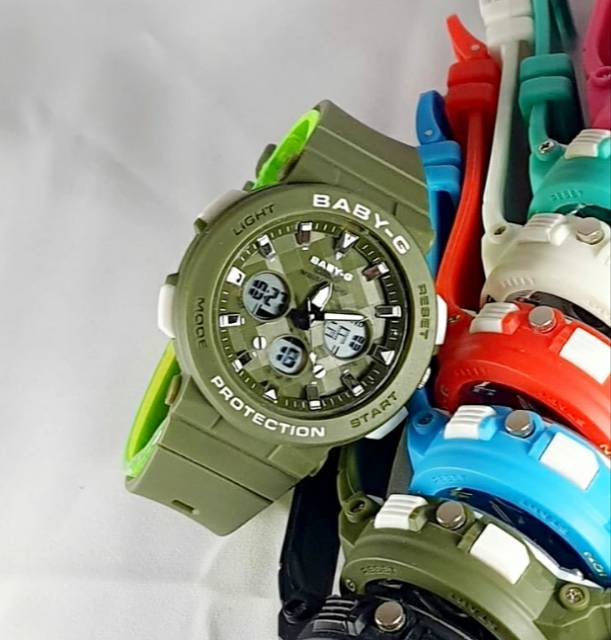 Viral!!! Jam Tangan Baby G Wanita Jam Tangan Water Resist Pilihan Warna