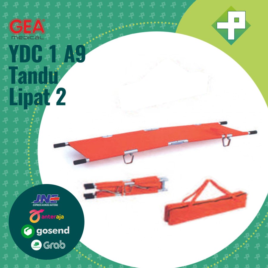 Tandu Lipat 2 GEA YDC 1A9 / Folding Strecher Alumunium