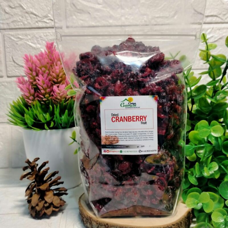 

Premium Dried Cranberry unsweetenes Cransberry kranberi Kismis 200gr muesli muesberry oatmeal HF