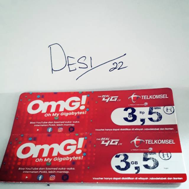 VOUCHER TELKOMSEL 3,5GB