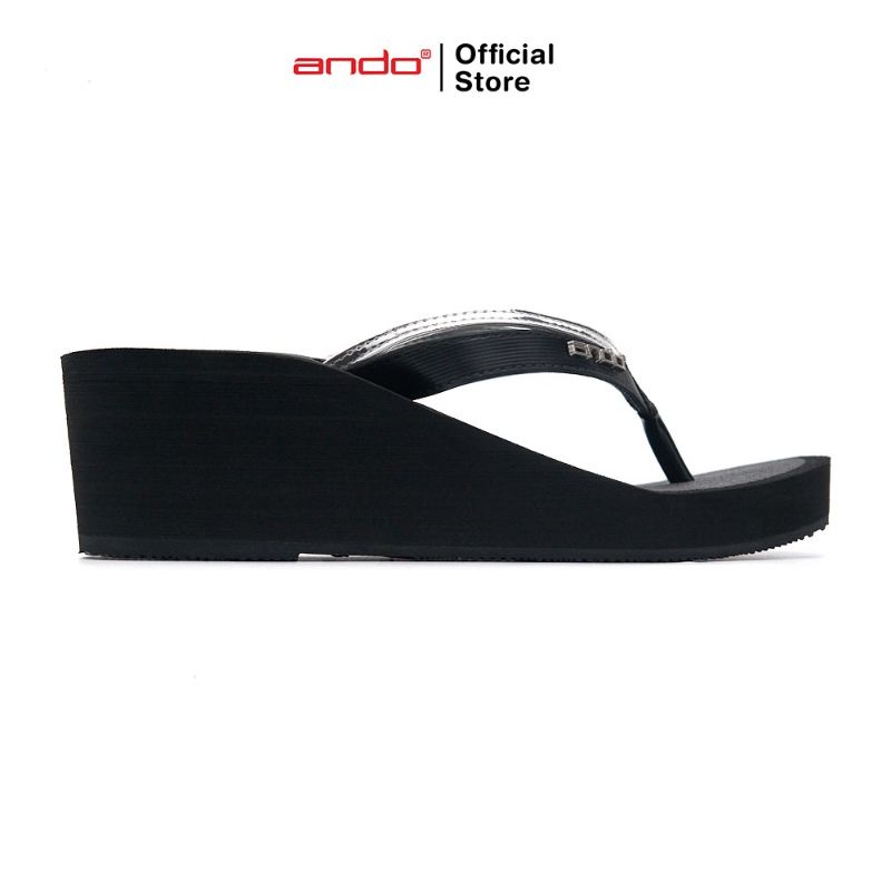 Ando Tanaya Sandal Wedges Wanita 3 Warna Sendal Cewek Perempuan Ando Original