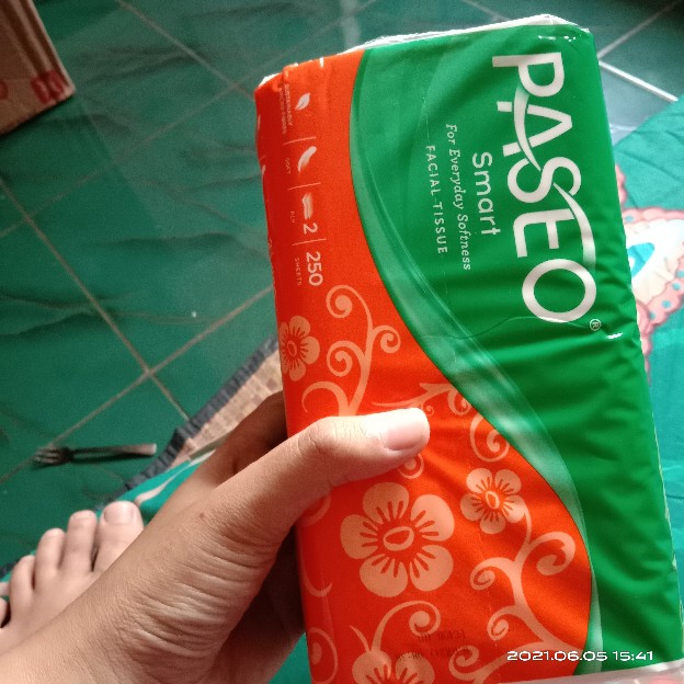 Tisu Paseo 250 Sheet Tisu Kering Ready Stok