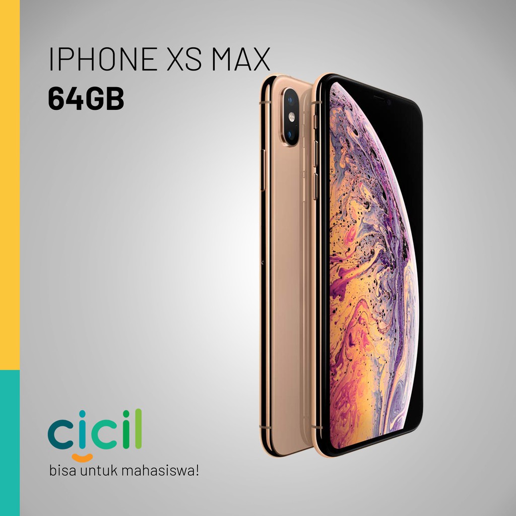iPhone XS Max 64GB - Second Original Fullset Murah