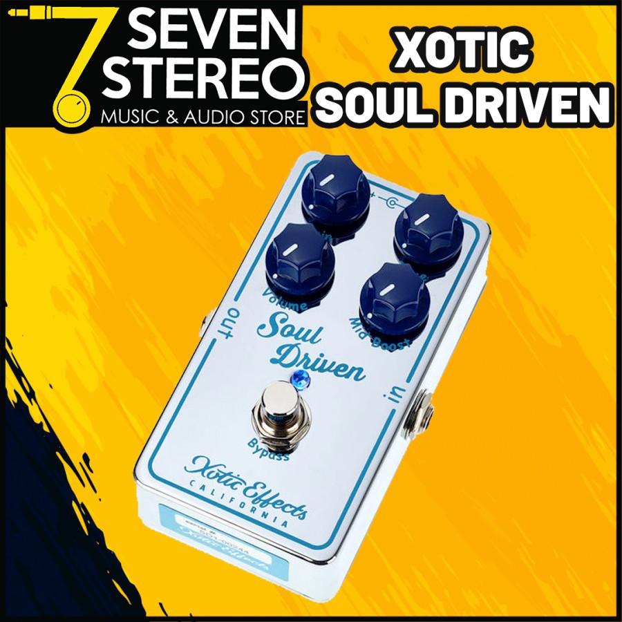 Xotic Soul Driven Creamy Boost Overdrive