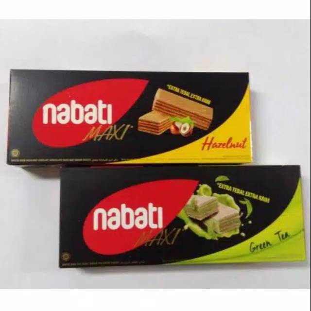 Nabati Maxi Hazelnut / Green Tea