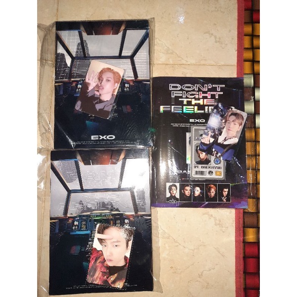 ALBUM EXO DON'T FIGHT THE FEELING