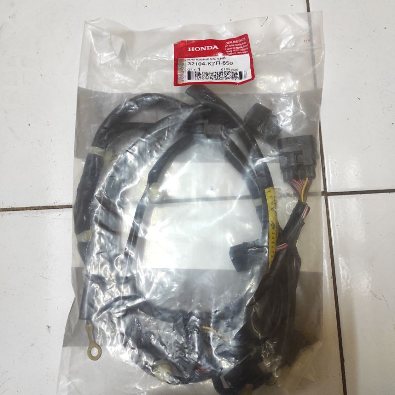 KABEL BODY VARIO125 FI OLD BAGIAN BAWAH SUB HARNESS ENG VARIO125 FI OLD 32104-KZR-650