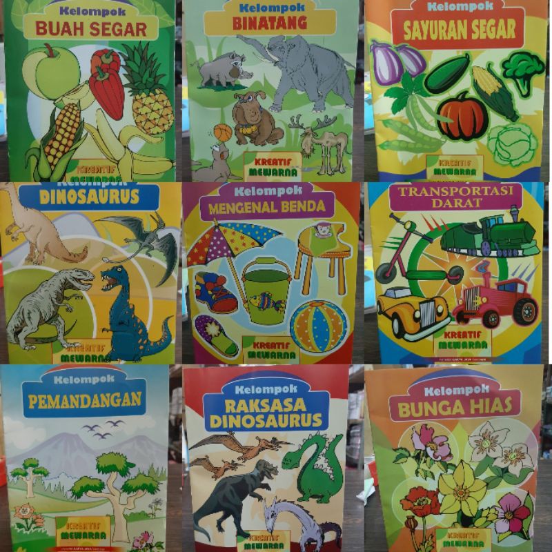 

Kreatif mewarnai