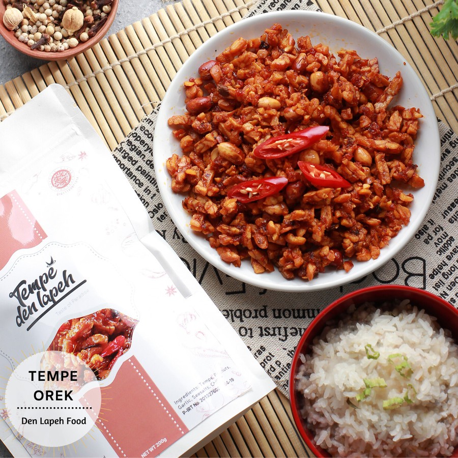 

Kering / Orek Tempe Balado Plus Kacang