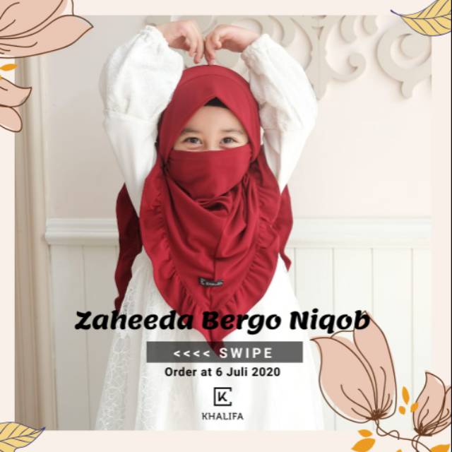 BERGO NIQAB ANAK PEREMPUAN TERBARU
