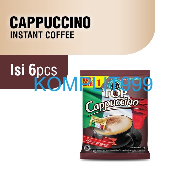 

TOP Kopi Cappucino PACK (6+3 25GR)