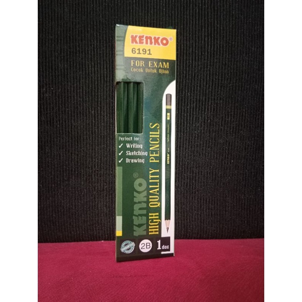 Pensil KENKO 2B / Pensil kenko zoo n zoo