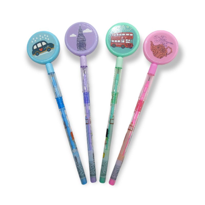 1pcs Pensil Susun Lantu Fancy MM600