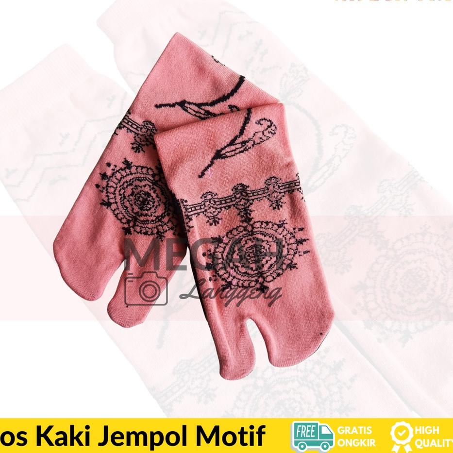 ➩ Grosir Kaos kaki jempol Motif heyna - 12 pasang Kaos Kaki Muslimah - kaos kaki warna warni -Kaos K