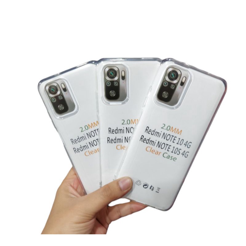 SOFTCASE SILICON TRANSPARAN HD XIAOMI REDMI NOTE 10 / REDMI NOTE 10S