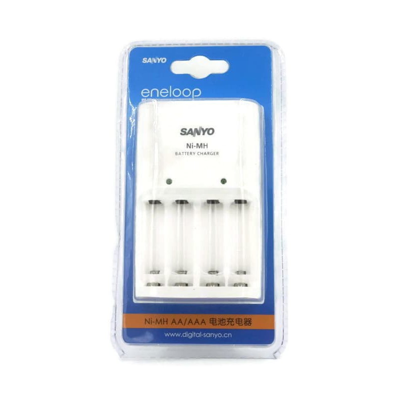 Basic Charger Sanyo Eneloop For Aa And Aaa Battery (Tanpa Baterai)