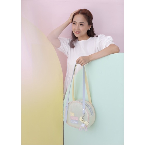 Fairynn Cotton Candy Round Bag - Holla White (PO 8 Hari) Batch 1