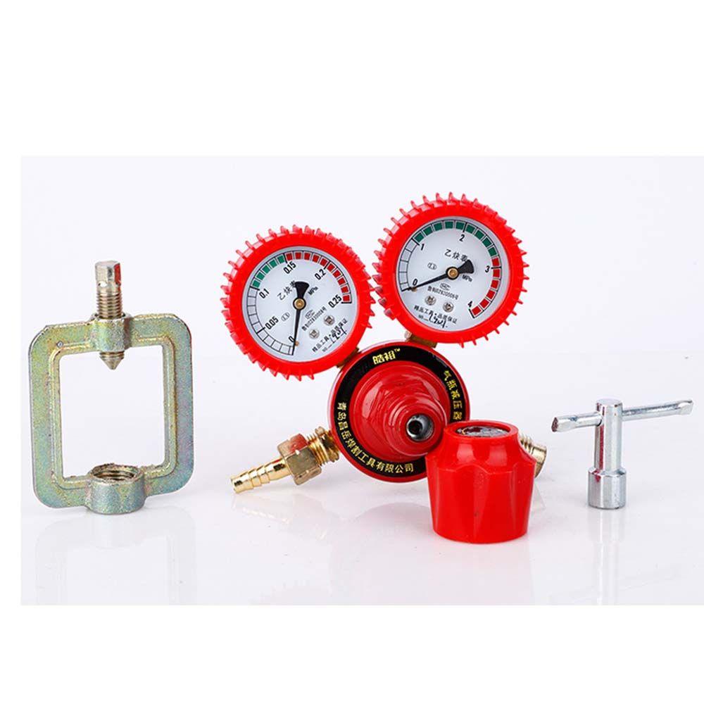 POPULAR Populer Acetylene Pressure Reducer DIY Pressure Dekompresi Meja Katup Penurun Barometer Meja Acetylene