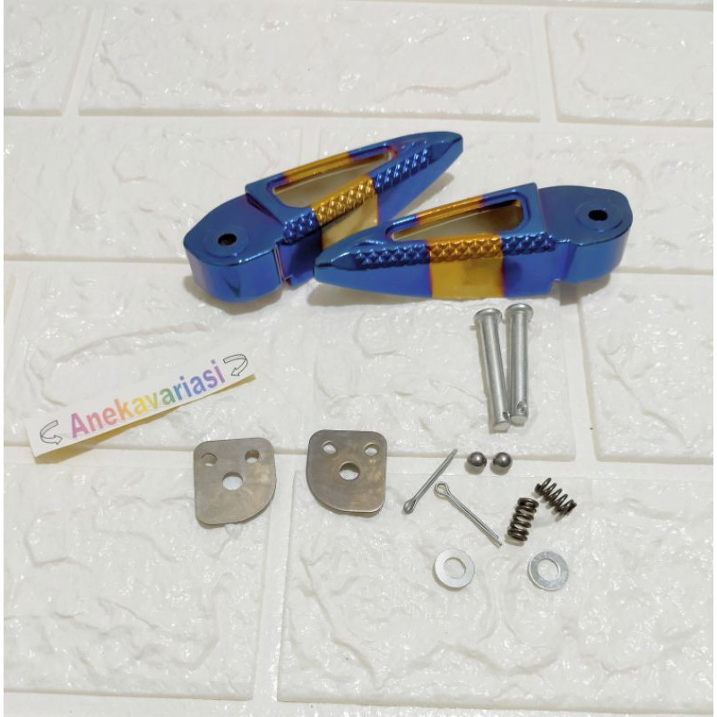 footstep belakang scoopy twotone motor Honda beat vario scoopy genio revo supra dll