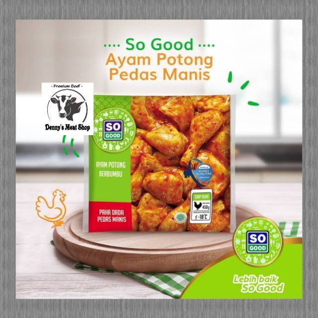 

SO GOOD - Paha Dada Bumbu Pedas Manis @450gr