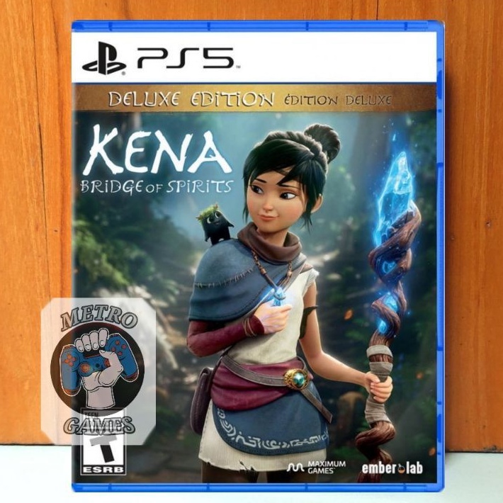 Kena Bridge Of Spirits PS4 PS5 Kaset Kena Deluxe Edition Bridge Spirit Playstation PS 4 5 Kena Bridge Spirit CD BD Game Games