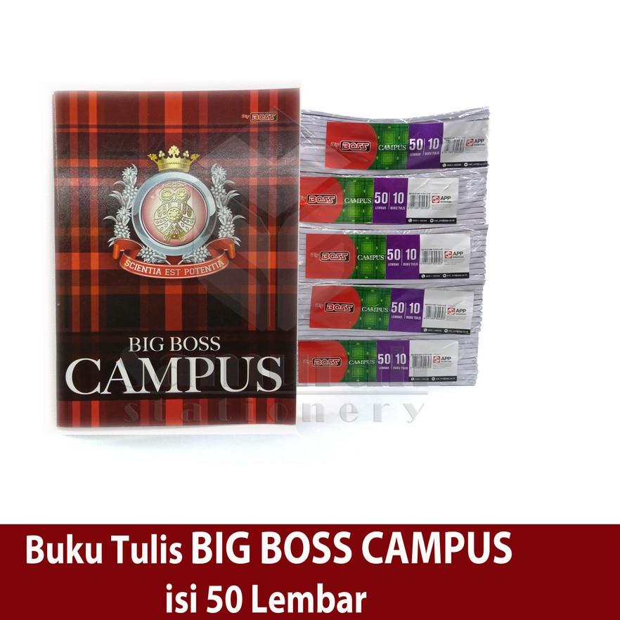 

Miliki Buku Tulis Sidu Big Boss Campus Isi 50 Lembar / Bigboss Campuss 50 Lbr / Buku Ukuran Boxy B5 50 이