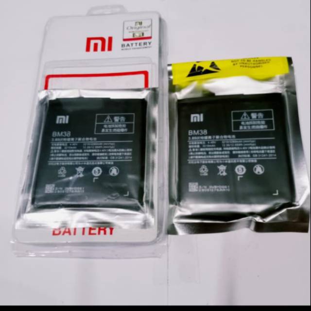 Baterai Batere Battery original Xiomi BM 38/Mi4S