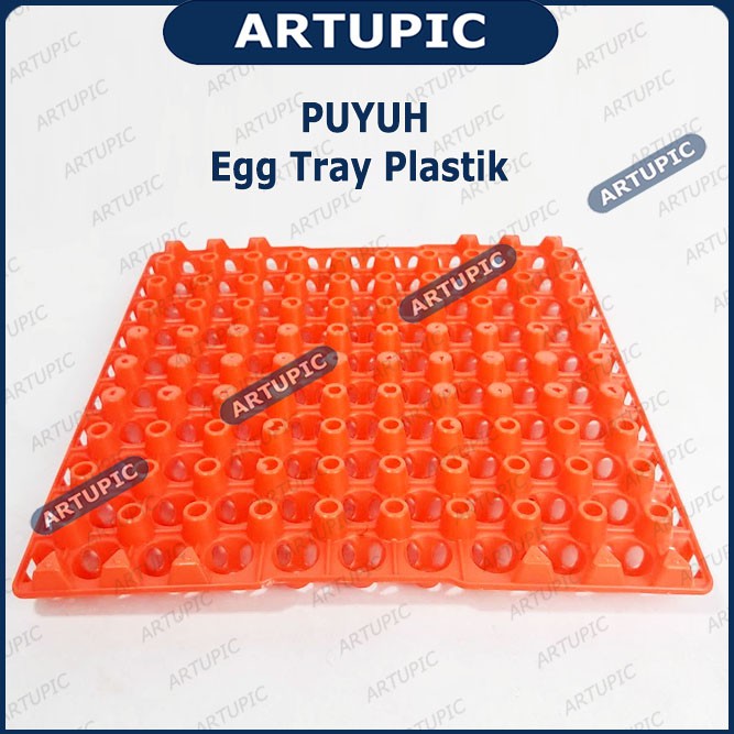 Egg Tray Puyuh Rak Tetas Tempat Telur Burung Puyuh Plastik