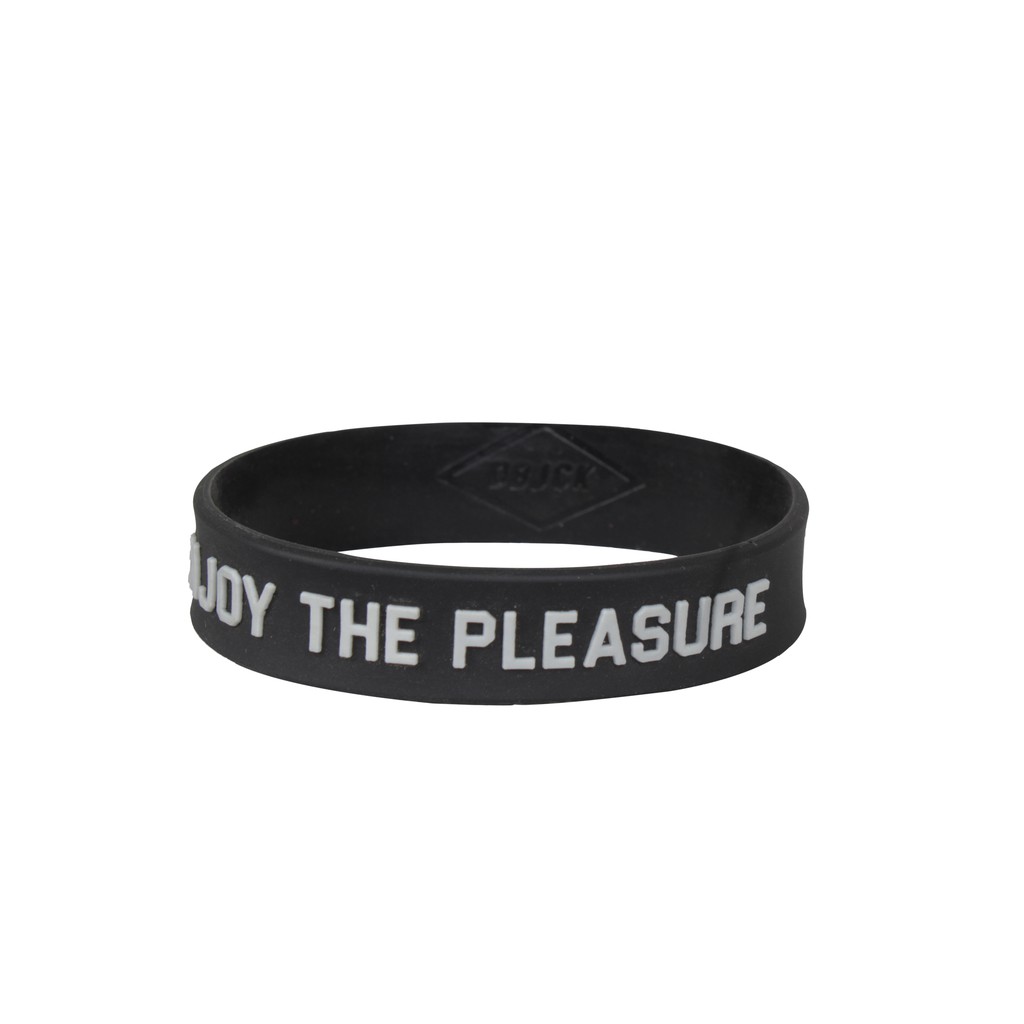 

Dobujack Gelang Karet Hope Black Bracelet