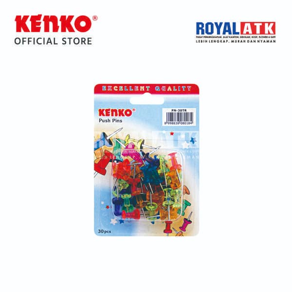 

PUSH PIN PN-30TR TRANSPARAN KENKO