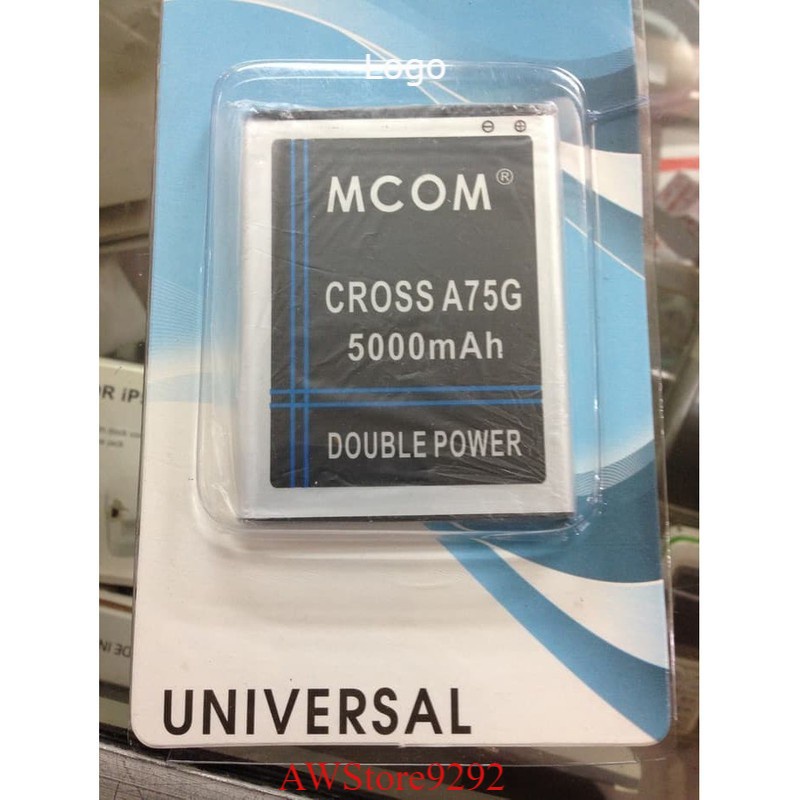 Mcom Battery Batre Baterai Double Power Mcom Cross Evercoss A75 A75A A75G