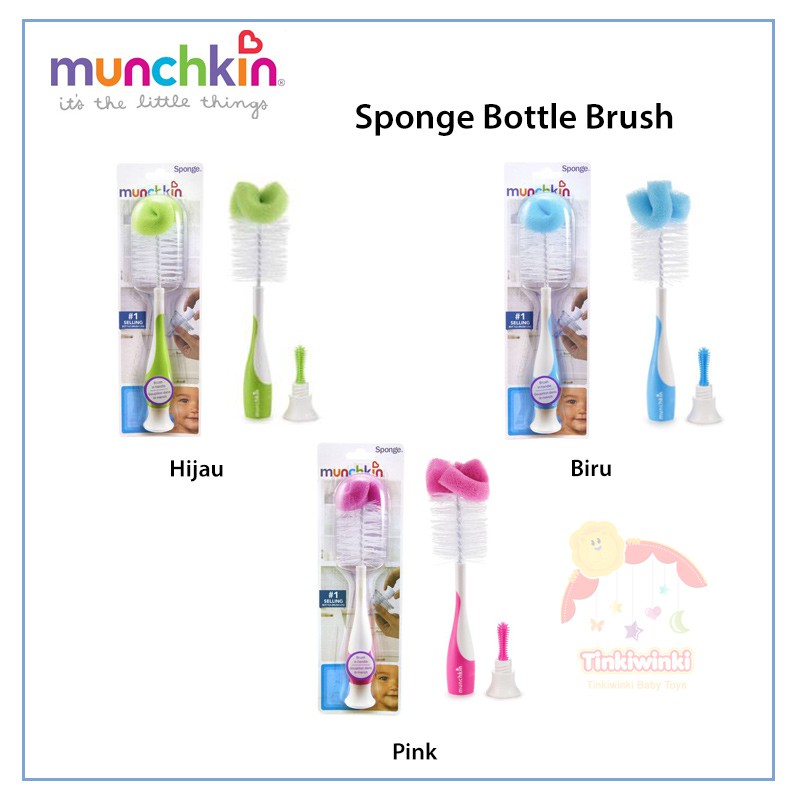 Pembersih Botol Munchkin Sponge Bottle Brush