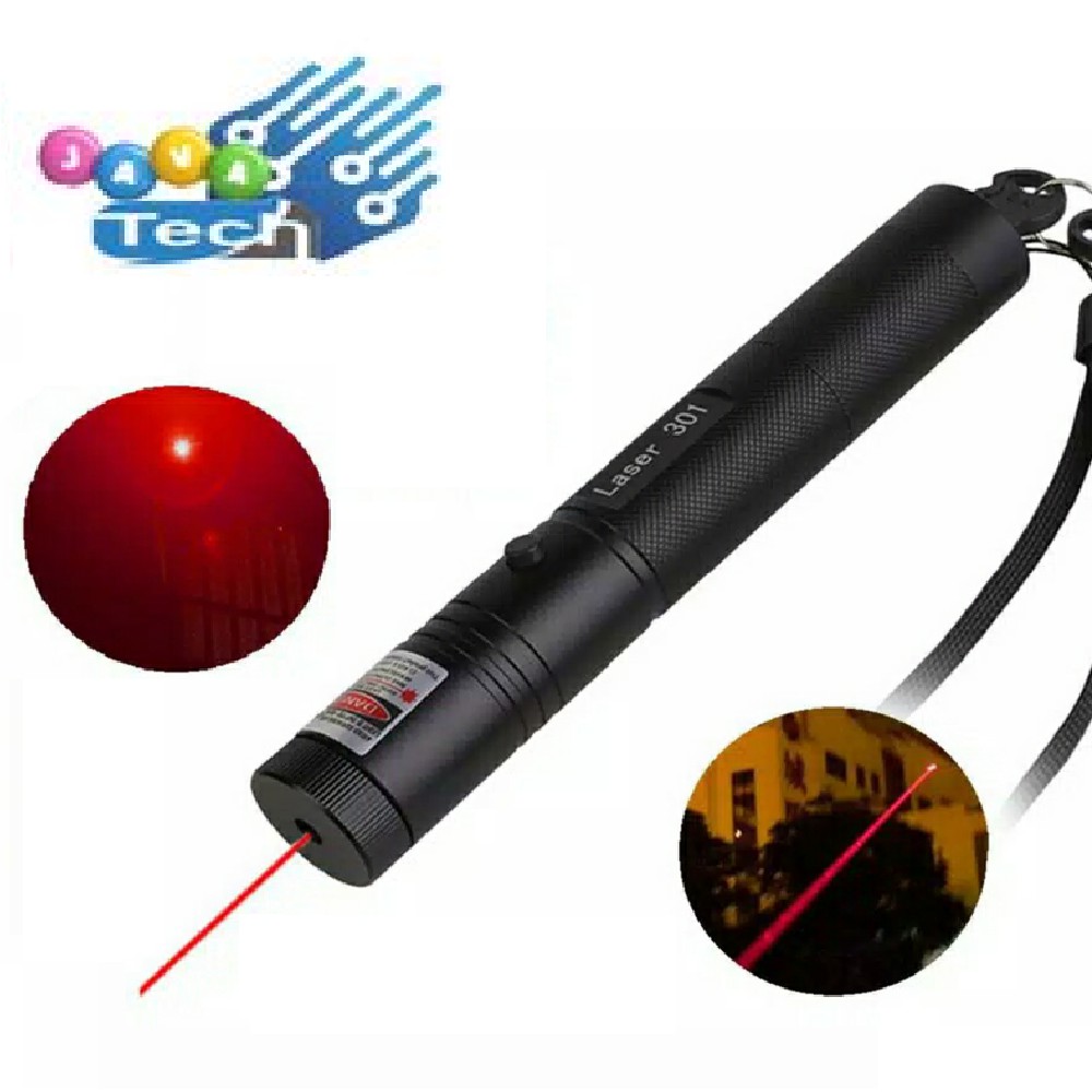 Red Laser Pointer 301 650MN 5MW 8000M / Laser Warna Merah