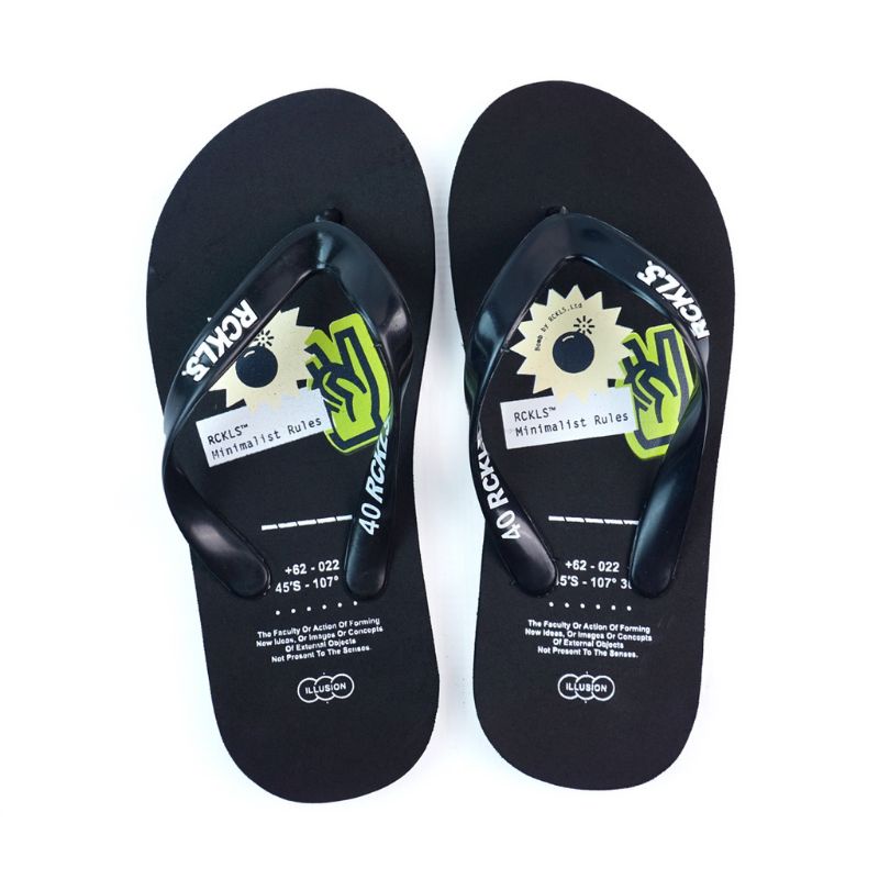 SANDAL JEPIT PRIA MOTIF FTG