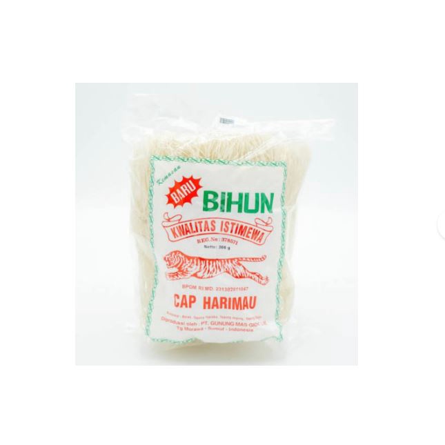 

Tiger brand Bihun harimau Biehun mihun mie putih Medan 300 gr