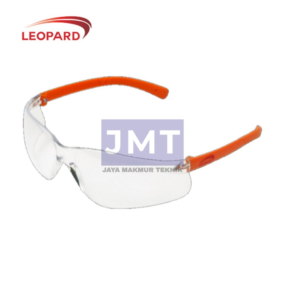 Kacamata Safety Fashion Clear Leopard LP21