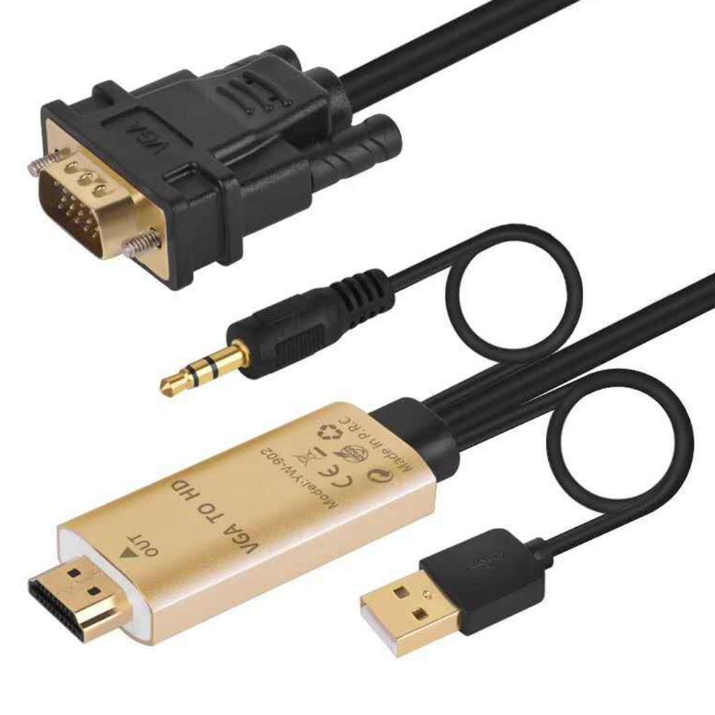 Kabel VGA to HDMI / VGA to HDTV 1.8M / 2M