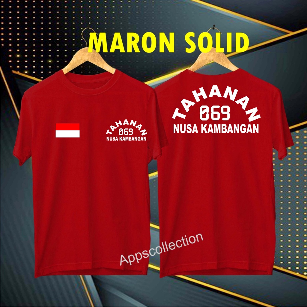 COD/KAOS TAHANAN 069 NUSA KAMBANGAN/KAOS EKSPRESI/KAOS HITS/KAOS BANDUNG/KAOS MURAH/KAOS DISTRO