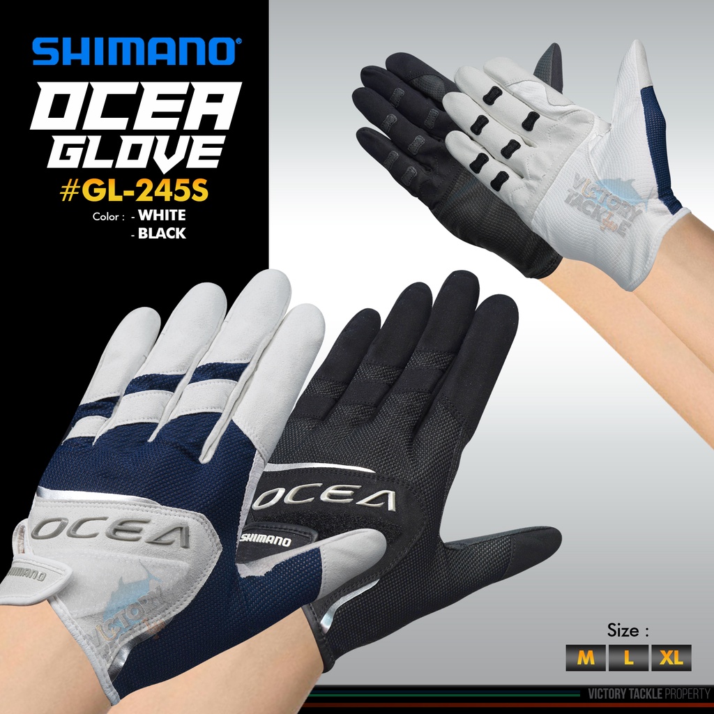 SARUNG TANGAN MANCING | SHIMANO GL-245S OCEA STRETCH GLOVE FOR BIG GAME