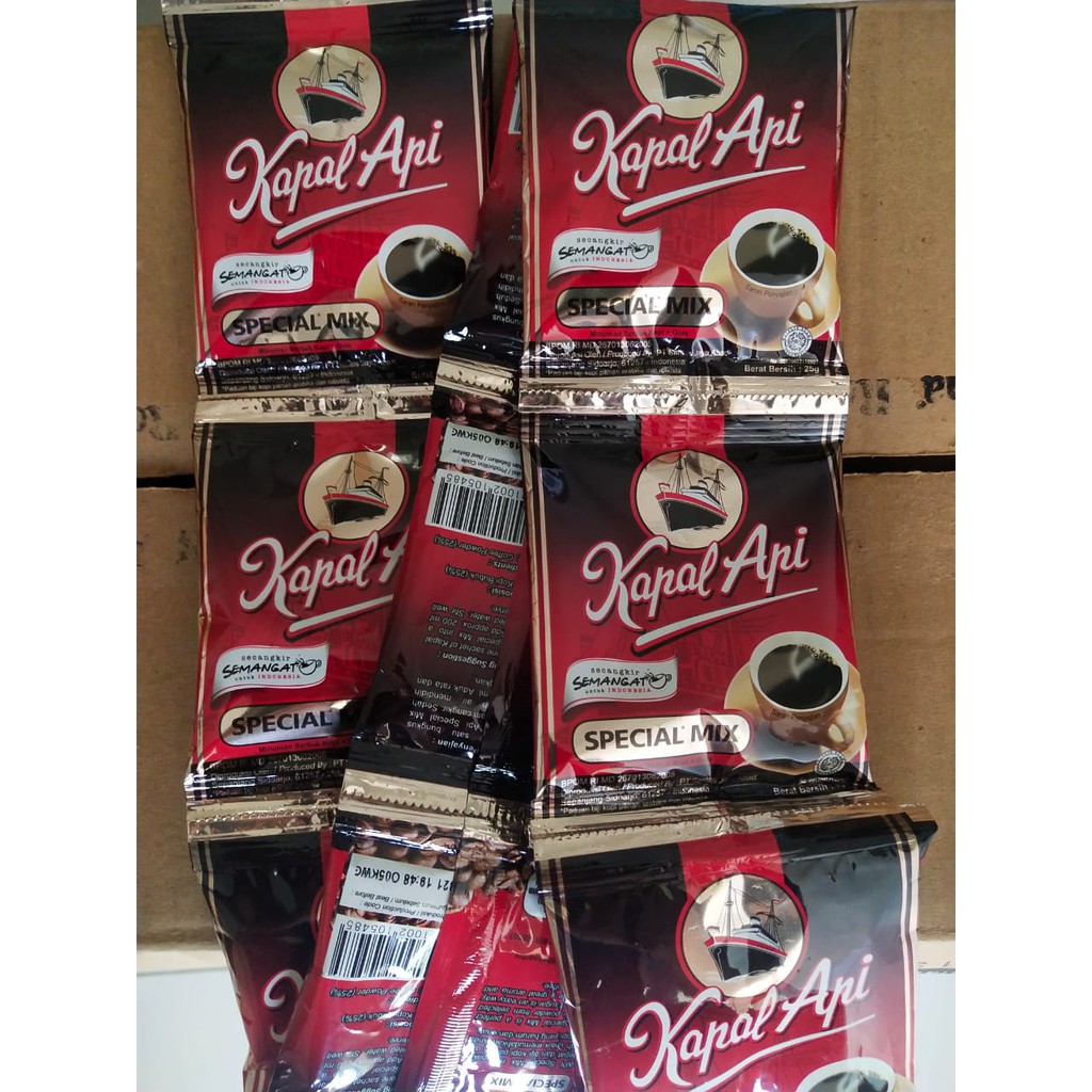 

Kopi Kapal Api Special Mix 25g renceng/sachet