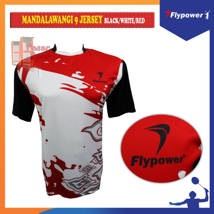 Flypower Mandalawangi 9 Kaos Badminton Original