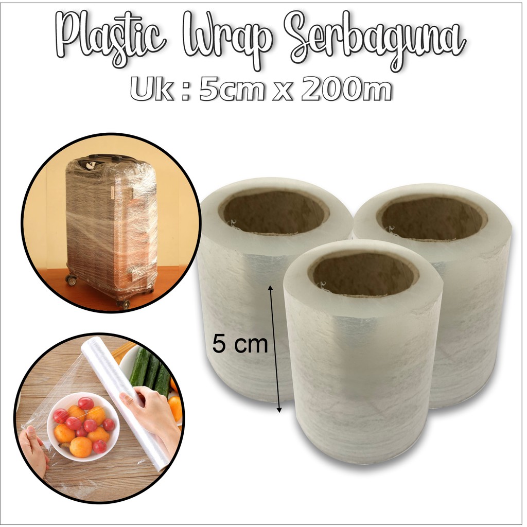 Plastic Wrap / PLASTIK WRAPPING 5cm X 200m