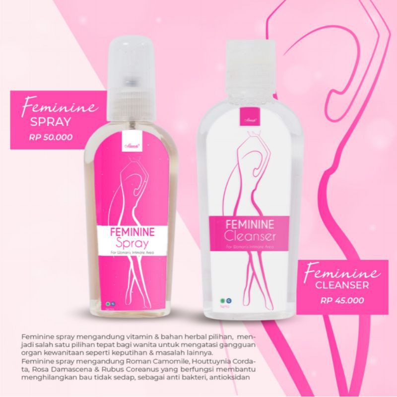 feminine cleanser, feminine spray