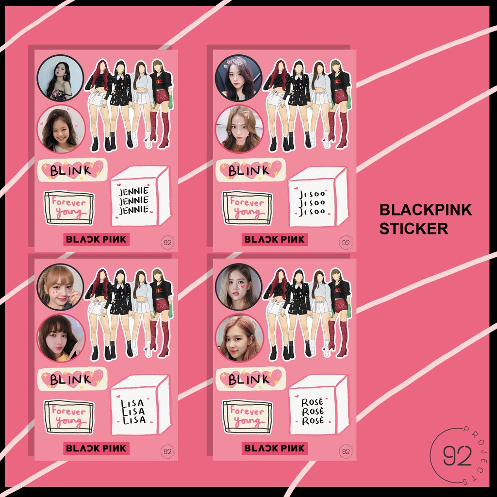Blackpink Sticker Shopee Indonesia