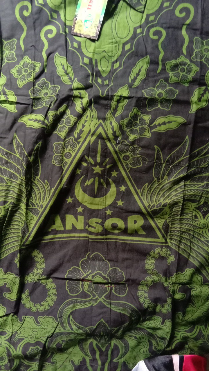 Bswart Kemeja Batik Ansor Terlaris Wisnu M L Xl Xxl