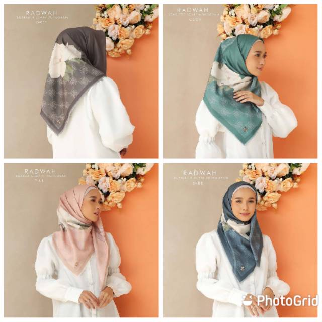 Monogram Scarf Radwah