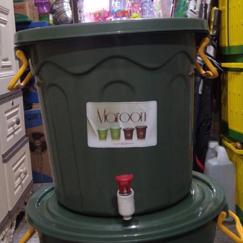 gengsilegi89 - ember kran plastik 30 liter untuk wudhu & cuci tangan