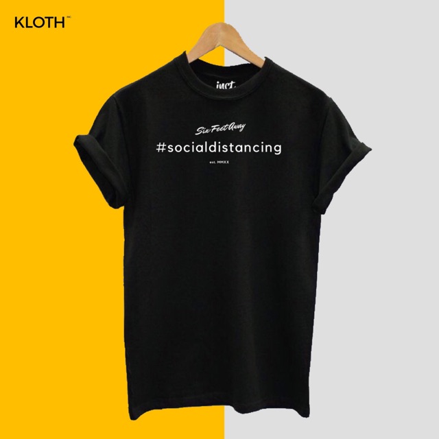 Kaos Social Distancing / Kaos New Normal / Kaos Gowes Premium Cotton Combed 24s