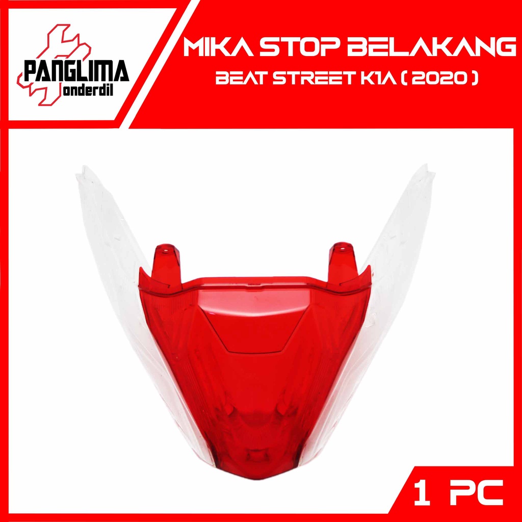 Mika Stop Belakang Beat FI New LED K1A 2020 Kaca Lampu-Lensa Reflektor Rem-Lampu Sein-Sen