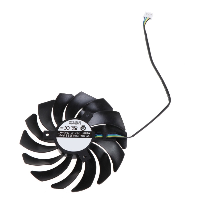 Bt 95MM Cooler Fan 4Pin 12V 0.4A PLD10010S12HH VGA Fan Kipas Kartu Grafis Untuk MSI Gtx1070 AERO ITX VGA Fan Cooler